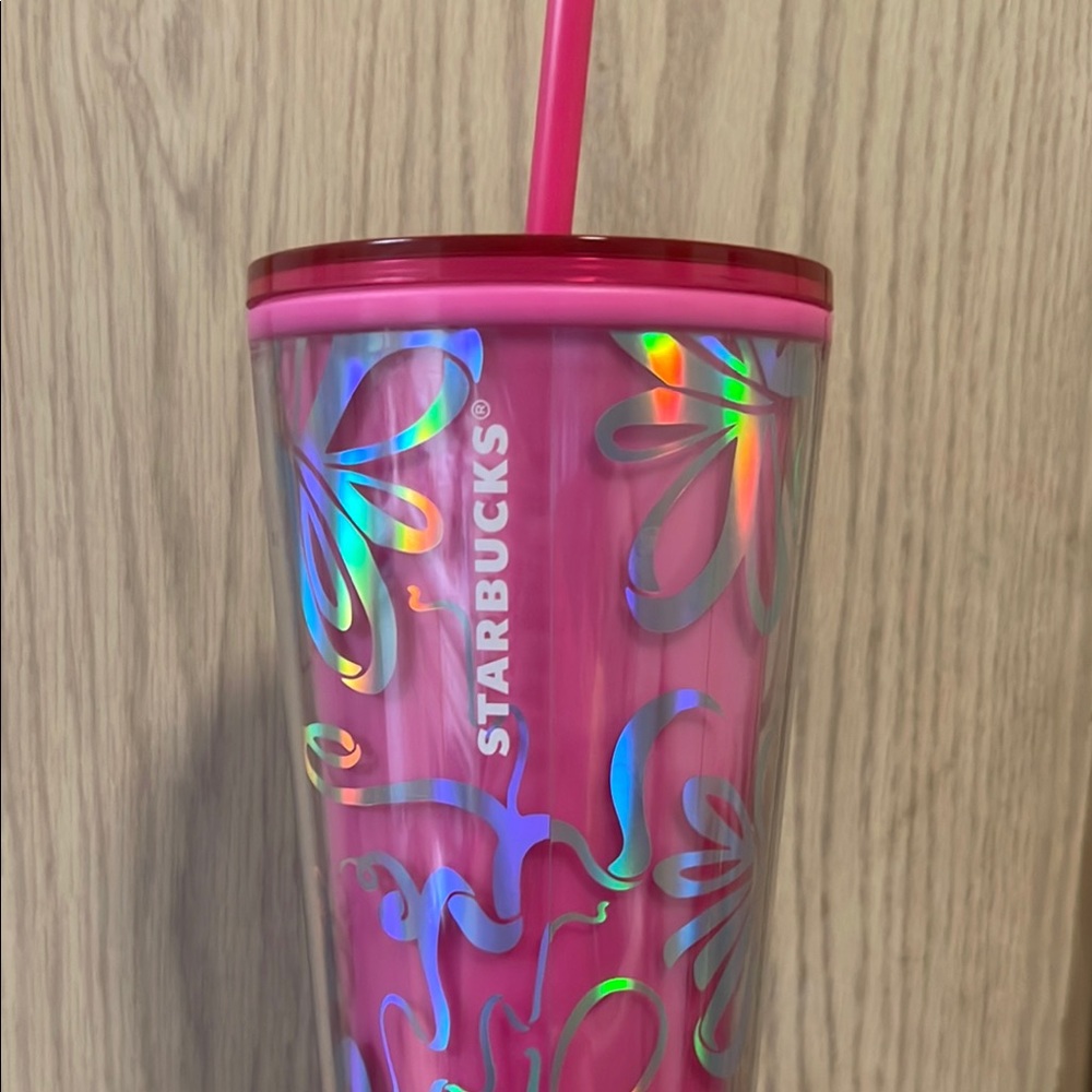 Starbucks Pink Iridescent Tumbler